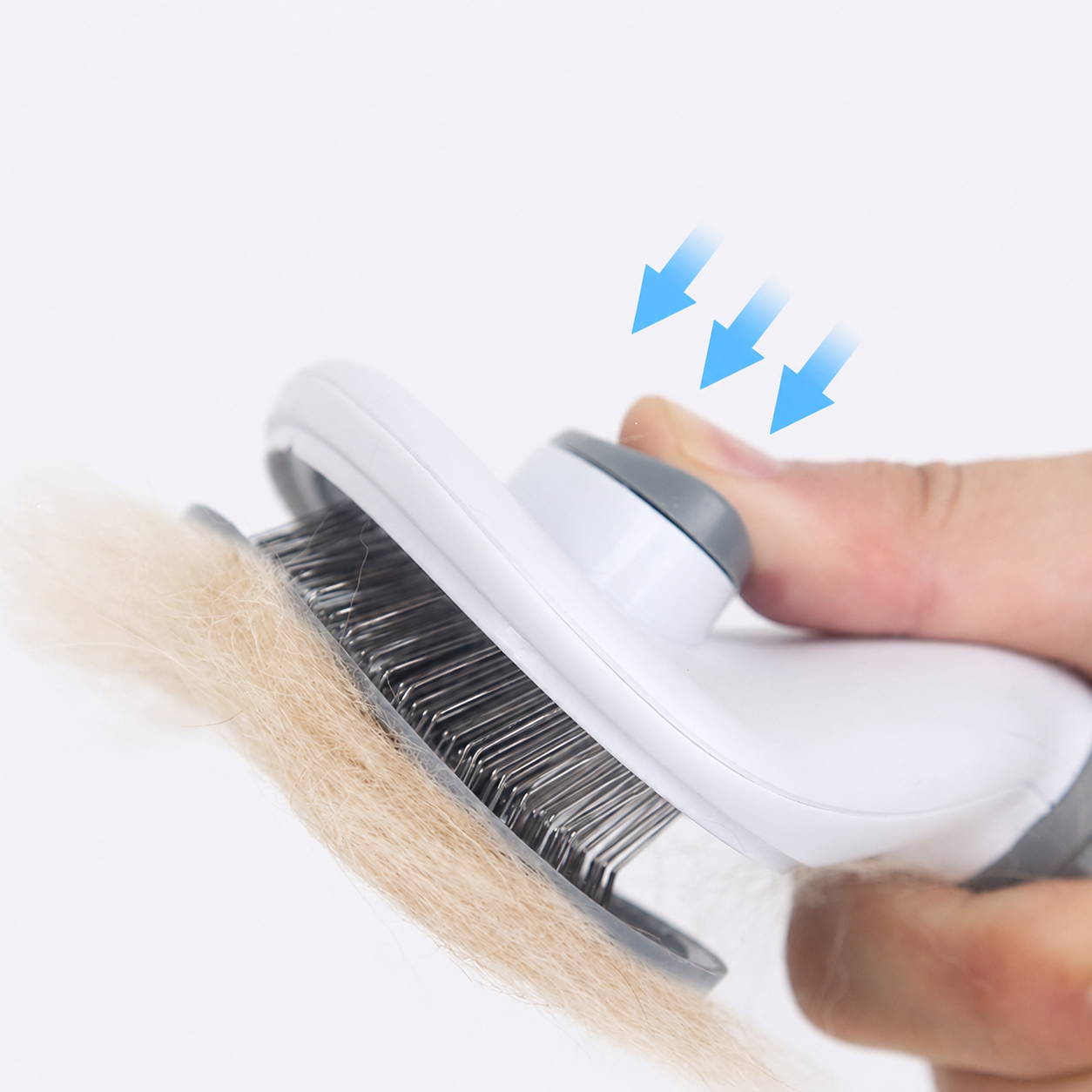 Wide-Head Pet Grooming & Deshedding Brush