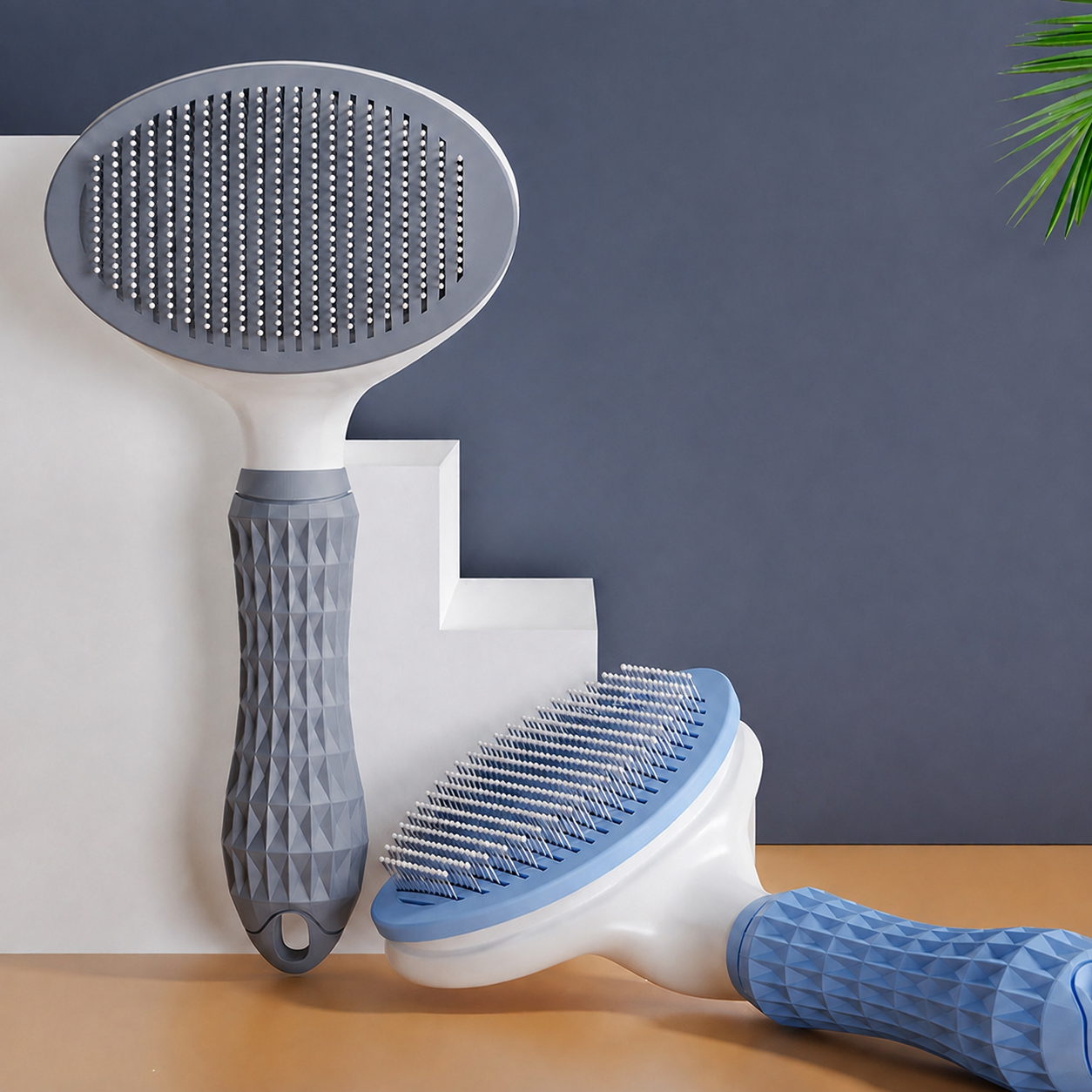 Wide-Head Pet Grooming & Deshedding Brush