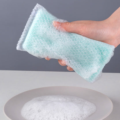 Multipurpose Mesh Scrub Sponge with Hanging Loop