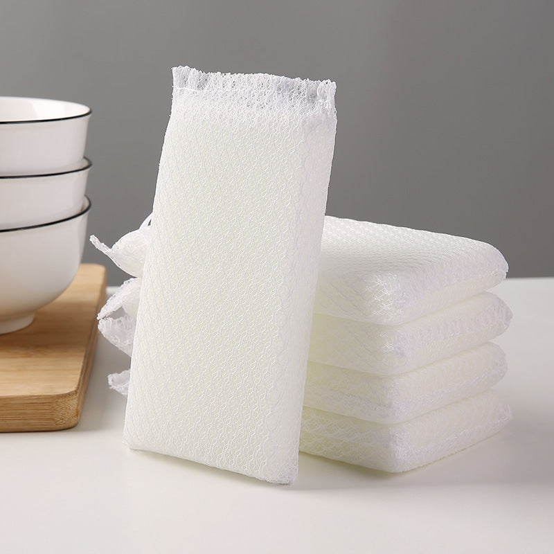 Multipurpose Mesh Scrub Sponge with Hanging Loop