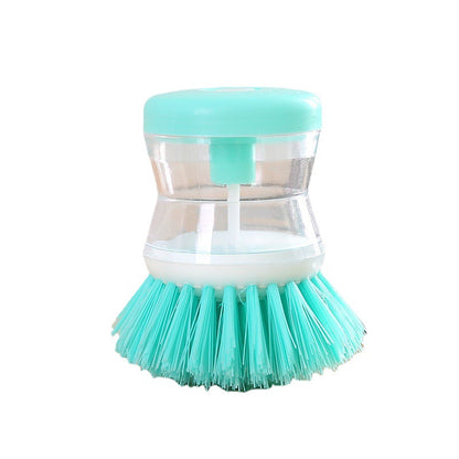 Soap-Dispensing Palm Scrub Brush for Dishes &amp; Sinks