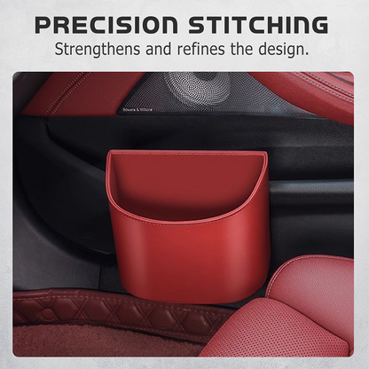 🥳Last Day,Buy 1 Get 1 Free!🥳🚗 Leather Car Door Cup Holder – Wide‑mouth opening✨