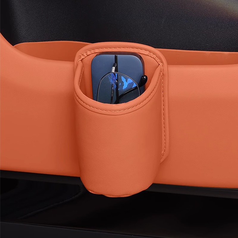 🥳Last Day,Buy 1 Get 1 Free!🥳🚗 Leather Car Door Cup Holder – Wide‑mouth opening✨